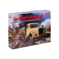 ICM35453 - KHD S3000/SS M Maultier, WWII German Semi-Tracked Truck