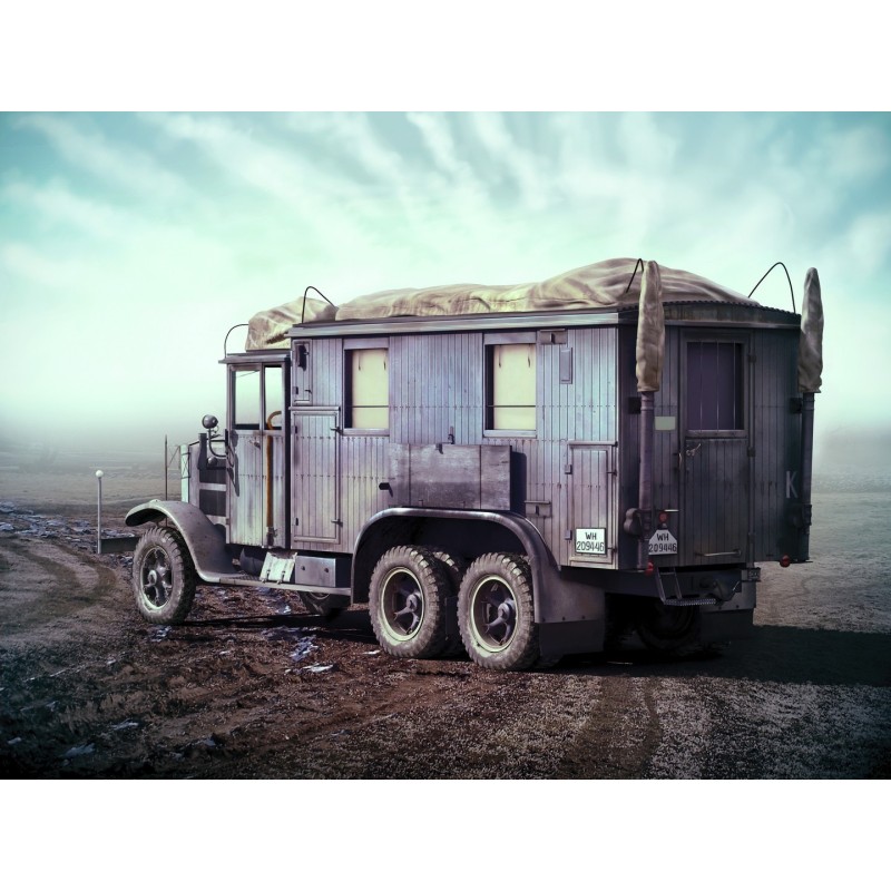 ICM35462 - Krupp L3H163 Kfz.72, WWII German Radio Communication Truck