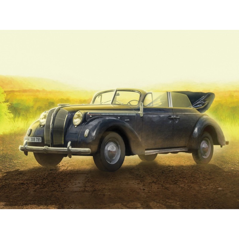 ICM35471 - Admiral Cabriolet, WWII German Staff Car with 4 Figures