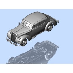 ICM35471 - Admiral Cabriolet, WWII German Staff Car with 4 Figures