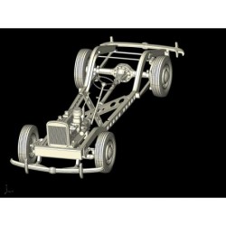 ICM35471 - Admiral Cabriolet, WWII German Staff Car with 4 Figures