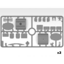ICM35492 - Studebaker US6-U5, WWII U.S. Gasoline Tank Truck