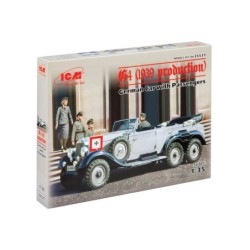 ICM35531 - G4 (1939), German Car with 4 Passenger Figures