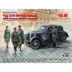 ICM35539 - Typ 320 (W142) Saloon with German Staff Personnel 4 Figures
