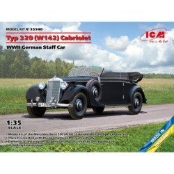 ICM35540 - Typ 320 (W142) Cabriolet, WWII German Staff Car