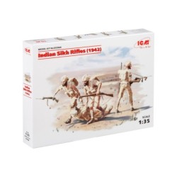 ICM35564 - Indian Sikh Rifles (1942) 4 Figures