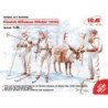 ICM35566 - Finnish Riflemen (Winter 1940) 3 Figures & Reindeer