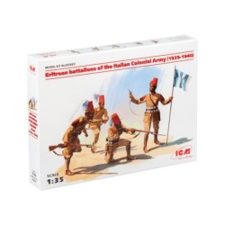 ICM35567 - Eritrean Battalions of the Italian Сolonial Army (1939-1940) 4 Figures