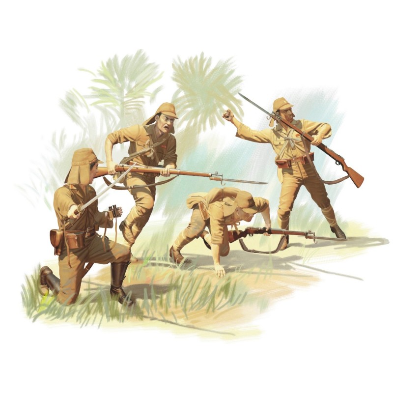 ICM35568 - Japan Infantry (1942-1945) 4 Figures