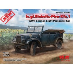 ICM35581 - le.gl.Pkw Kfz.1, WWII German Light Personnel Car