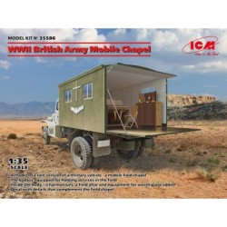 ICM35586 - WWII British Army Mobile Chapel with Accessories