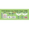 ICM35586 - WWII British Army Mobile Chapel with Accessories