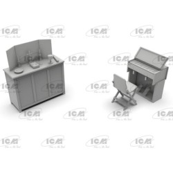 ICM35586 - WWII British Army Mobile Chapel with Accessories