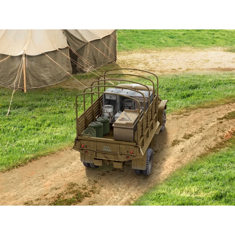 ICM35587 - WWII U.S. Army Kitchen Truck with Accessories