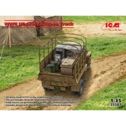 ICM35587 - WWII U.S. Army Kitchen Truck with Accessories