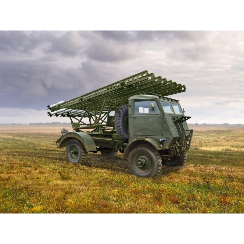 ICM35591 - BM-13-16 on W.O.T. 8 Chassis, WWII Soviet MLRS
