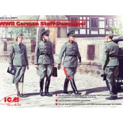 ICM35611 - WWII German Staff Personnel 4 Figures