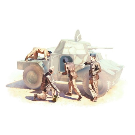 ICM35615 - French Armoured Vehicle Crew (1940) 4 Figures