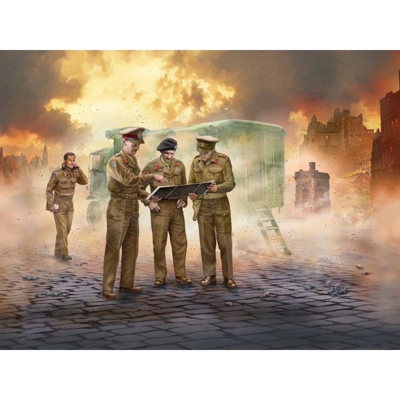 ICM35617 - Montgomery's Staff Set of 4 Figures