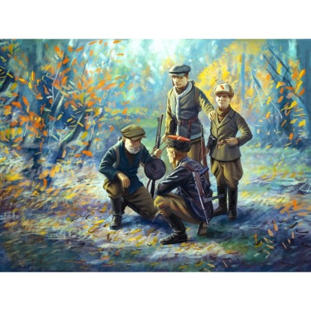 ICM35631 - WWII Soviet Partisans 4 Figures