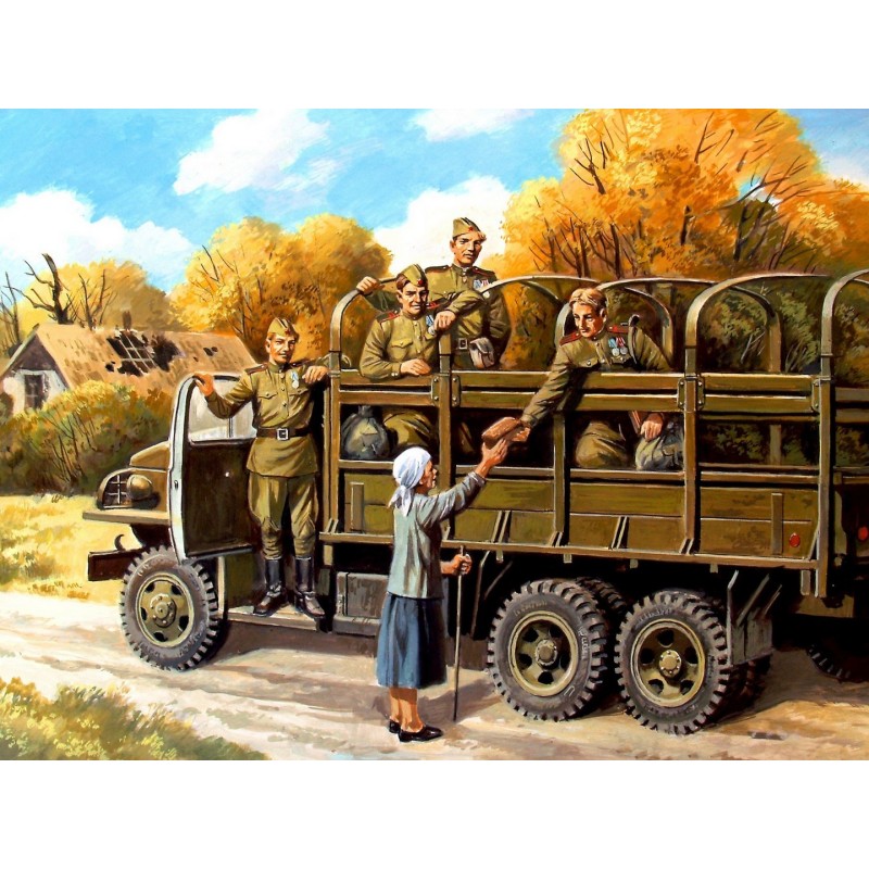 ICM35635 - Soviet Motorised Infantry (1943-1945) 5 Figures
