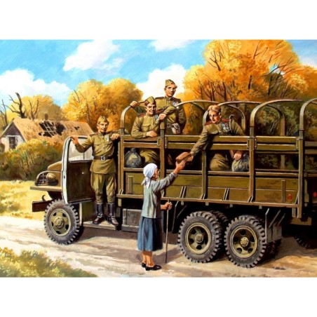 ICM35635 - Soviet Motorised Infantry (1943-1945) 5 Figures