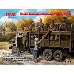 ICM35635 - Soviet Motorised Infantry (1943-1945) 5 Figures