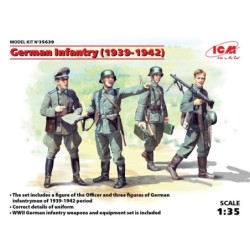 ICM35639 - German Infantry (1939-1942) 4 Figures