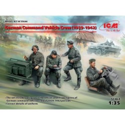 ICM35644 - German Command Vehicle Crew (1939-1942) 4 Figures
