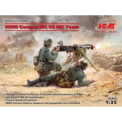 ICM35645 - WWII German MG08 MG Team 2 Figures