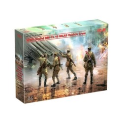 ICM35648 - WWII Soviet BM-13-16 MLRS Vehicle Crew 4 Figures