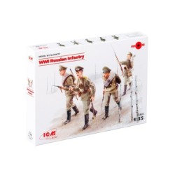 ICM35677 - WWI Russian Infantry 4 Figures