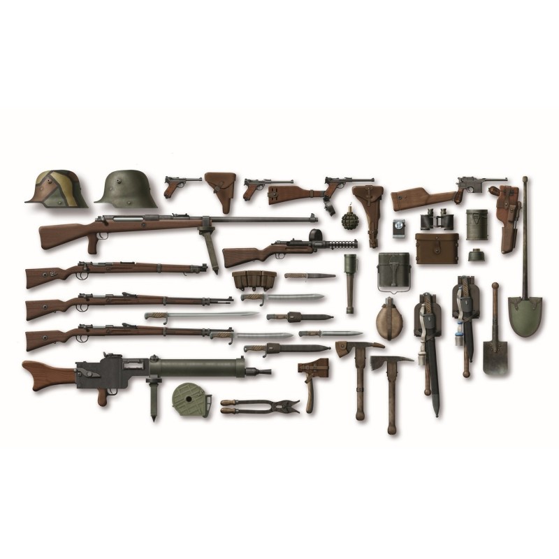 ICM35678 - WWI German Infantry Weapon & Equipment