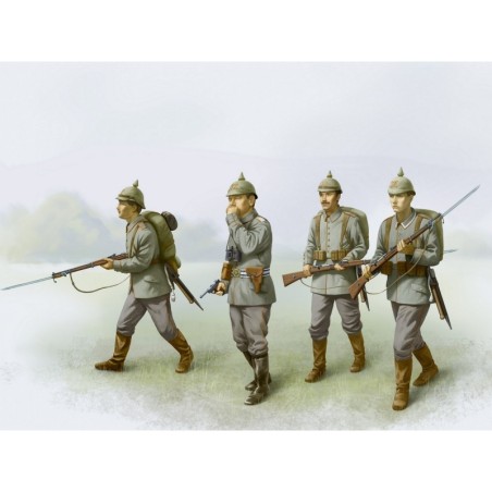 ICM35679 - German Infantry (1914) 4 Figures