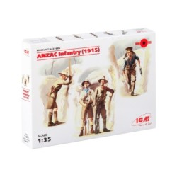 ICM35685 - ANZAC Infantry (1915) 4 Figures