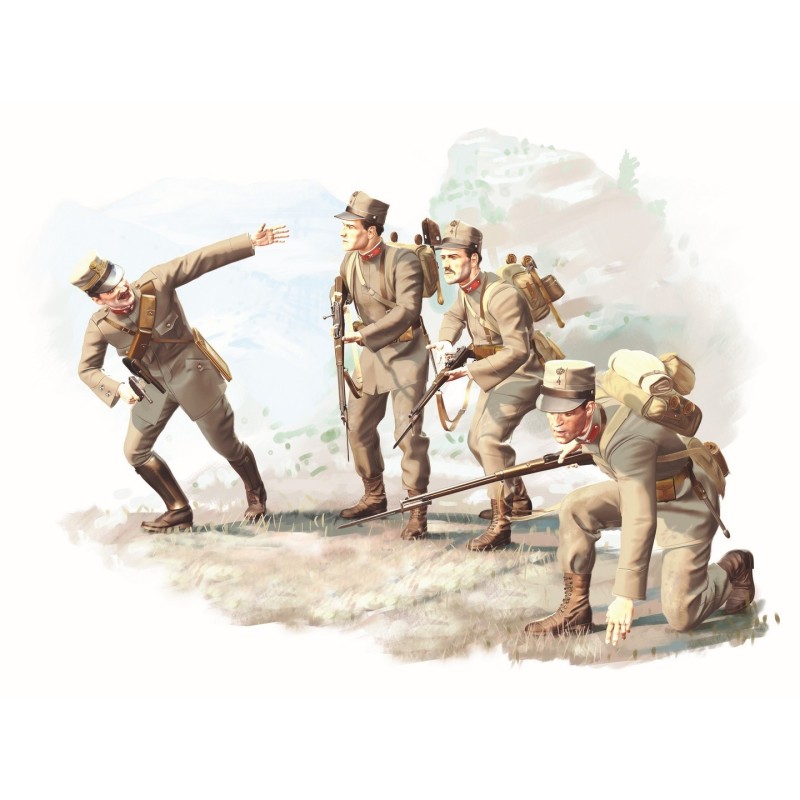 ICM35687 - Italian Infantry (1915) 4 Figures