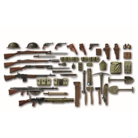 ICM35688 - WWI U.S. Infantry Weapon & Equipment