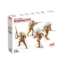 ICM35693 - US Infantry (1918) 4 Figures
