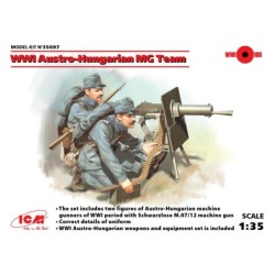 ICM35697 - WWI Austro-Hungarian MG Team 2 Figures