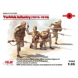 ICM35700 - Turkish Infantry (1915-1918) 4 Figures