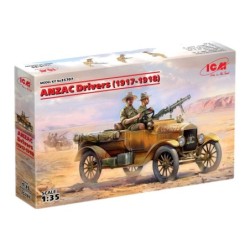 ICM35707 - ANZAC Drivers (1917-1918) with 2 Figures