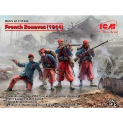 ICM35709 - French Zouaves Infantry (1914) 4 Figures
