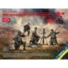 ICM35715 - WW2 German Mortar GrW 34 with Crew (Mortar & 4 Figures)