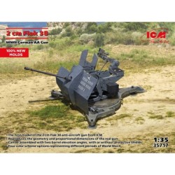 ICM35717 - Flak 38, WWII German AA Gun