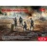 ICM35721 - WWI Italian Infantry In Armour 4 Figures