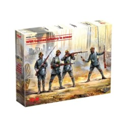 ICM35722 - WWI German Infantry in Armour 4 Figures