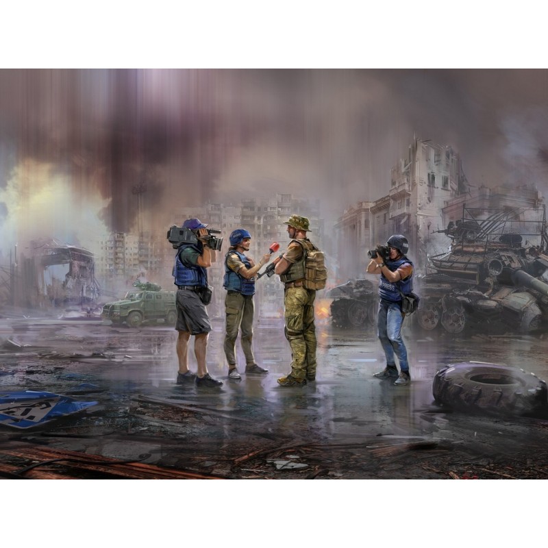 ICM35751 - Journalists In War with 4 Figures