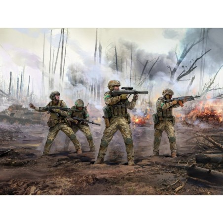 ICM35754 - Always The First Air Assault Troops of the Armed Forces of Ukraine (4 Figures)