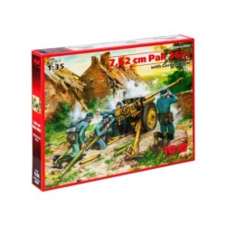 ICM35801 - 7,62 cm Pak 36(r) with 4 German Crew Figures