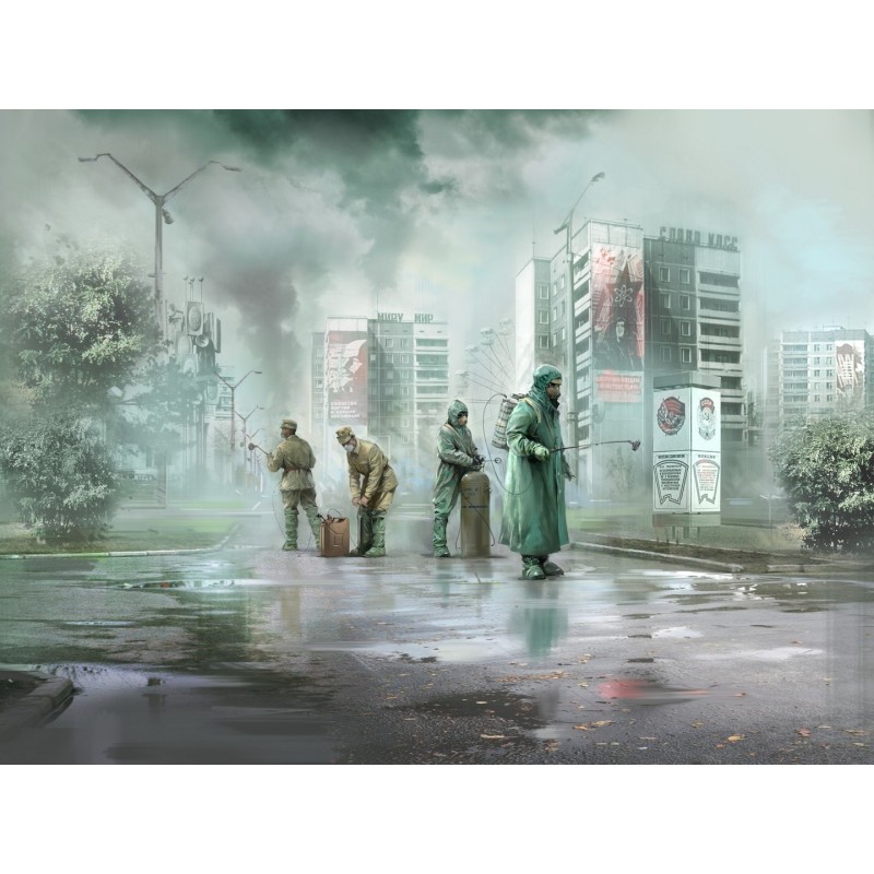 ICM35904 - Chernobyl 4 Deactivators (4 Figures)